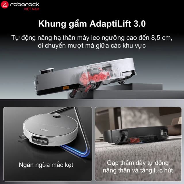 Top 1 so sánh giá Robot hút bụi lau nhà Roborock Saros 20 Sonic Complete - Đen - Tìm sản phẩm giá rẻ nhất - Ảnh 15