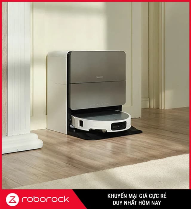 Top 1 so sánh giá Robot hút bụi lau nhà Roborock Saros 20 Sonic Complete - Trắng - Tìm sản phẩm giá rẻ nhất - Ảnh 13