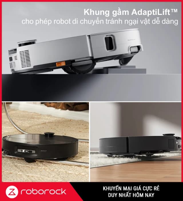 Top 1 so sánh giá Robot hút bụi lau nhà Roborock Saros 20 Sonic Complete - Trắng - Tìm sản phẩm giá rẻ nhất - Ảnh 18