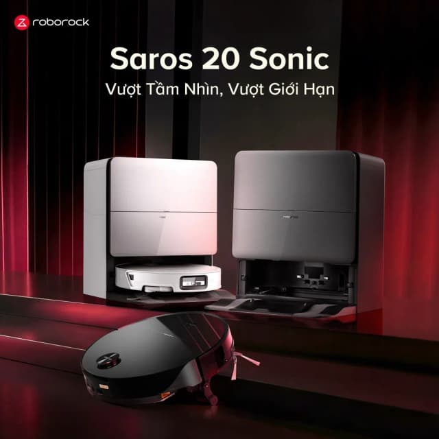 Top 1 so sánh giá Robot hút bụi lau nhà Roborock Saros 20 Sonic Complete - Trắng - Tìm sản phẩm giá rẻ nhất - Ảnh 10