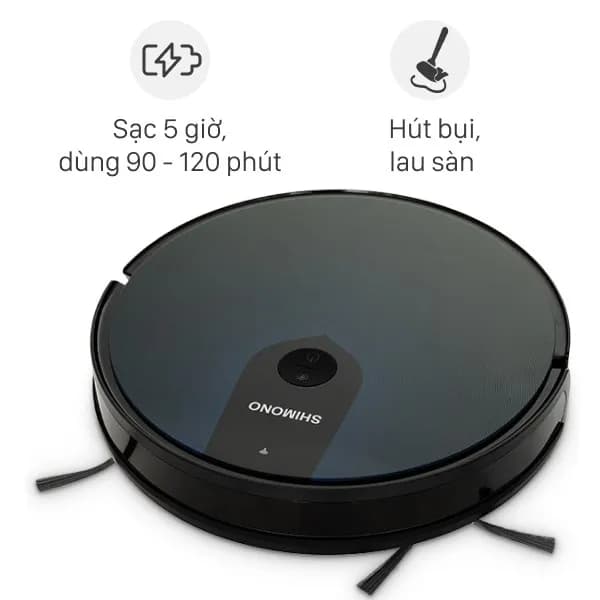 Robot hút bụi lau nhà Shimono X6S - Ảnh 21