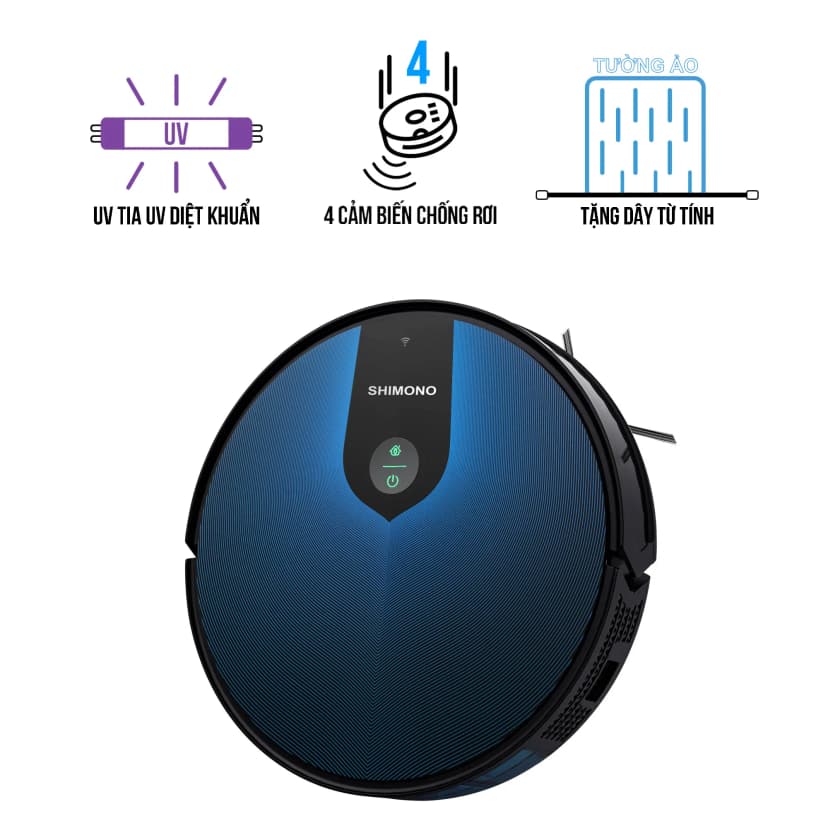 So sánh giá Robot hút bụi lau nhà Shimono X6S - Tìm sản phẩm giá rẻ nhất - Ảnh 3