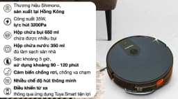 So sánh giá Robot hút bụi lau nhà Shimono X6S - Tìm sản phẩm giá rẻ nhất - Ảnh 5