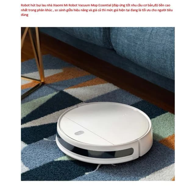 Top 1 so sánh giá Robot hút bụi lau nhà Xiaomi H50 EU BHR08GUEU - Tìm sản phẩm giá rẻ nhất - Ảnh 45