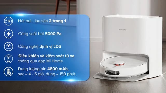 Top 1 so sánh giá Robot hút bụi lau nhà Xiaomi H50 EU BHR08GUEU - Tìm sản phẩm giá rẻ nhất - Ảnh 69
