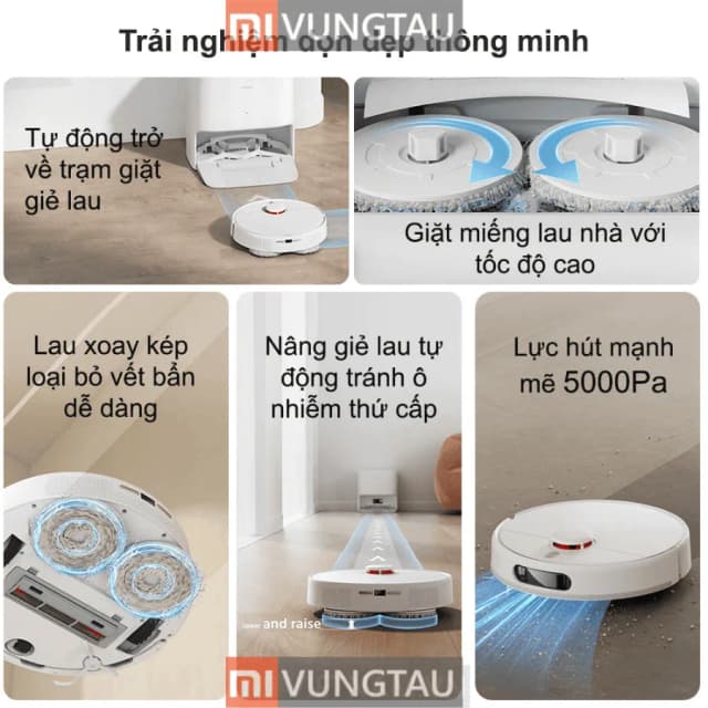 Top 1 so sánh giá Robot hút bụi lau nhà Xiaomi H50 Pro EU BHR089NEU - Tìm sản phẩm giá rẻ nhất - Ảnh 93