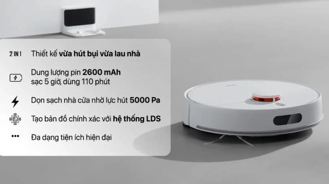 Top 1 so sánh giá Robot hút bụi lau nhà Xiaomi S40C - Tìm sản phẩm giá rẻ nhất - Ảnh 10