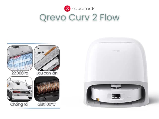 Top 1 so sánh giá Robot hút bụi Roborock Qrevo Curv 2 Flow - Tìm sản phẩm giá rẻ nhất - Ảnh 9