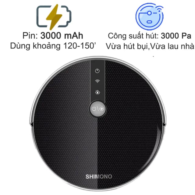 Top 1 so sánh giá Robot hút bụi lau nhà Shimono RS38B - Tìm sản phẩm giá rẻ nhất - Ảnh 11