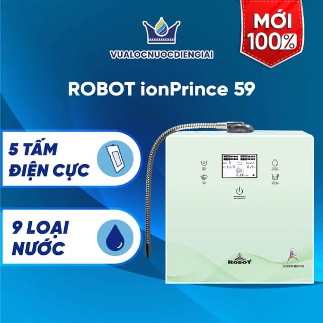 Top 1 so sánh giá Máy lọc nước điện giải ion kiềm ROBOT IonPrince 37X 3 tấm điện cực - Tìm sản phẩm giá rẻ nhất - Ảnh 32