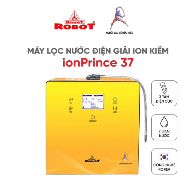 Top 1 so sánh giá Máy lọc nước điện giải ion kiềm ROBOT IonPrince 37X 3 tấm điện cực - Tìm sản phẩm giá rẻ nhất - Ảnh 6