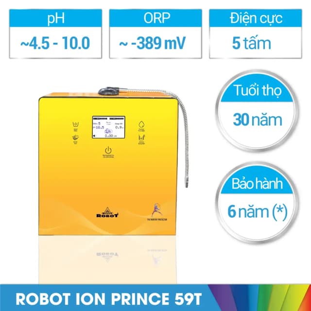 Top 1 so sánh giá Máy lọc nước điện giải ion kiềm ROBOT IonPrince 37X 3 tấm điện cực - Tìm sản phẩm giá rẻ nhất - Ảnh 60