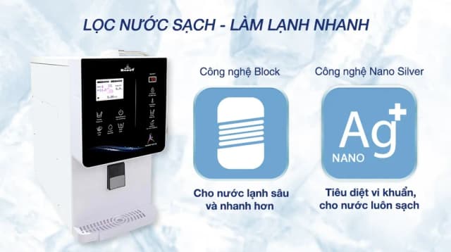 Top 1 so sánh giá Máy lọc nước điện giải ion kiềm nóng nguội lạnh ROBOT IonQueen 912X 9 tấm điện cực - Tìm sản phẩm giá rẻ nhất - Ảnh 14