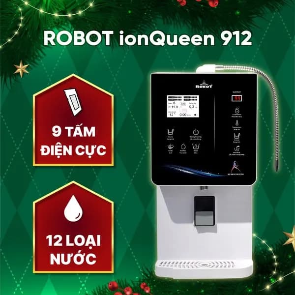 Top 1 so sánh giá Máy lọc nước điện giải ion kiềm nóng nguội lạnh ROBOT IonQueen 912X 9 tấm điện cực - Tìm sản phẩm giá rẻ nhất - Ảnh 7