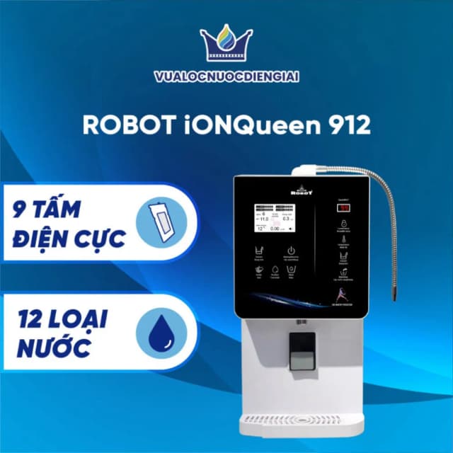 Top 1 so sánh giá Máy lọc nước điện giải ion kiềm nóng nguội lạnh ROBOT IonQueen 912X 9 tấm điện cực - Tìm sản phẩm giá rẻ nhất - Ảnh 8