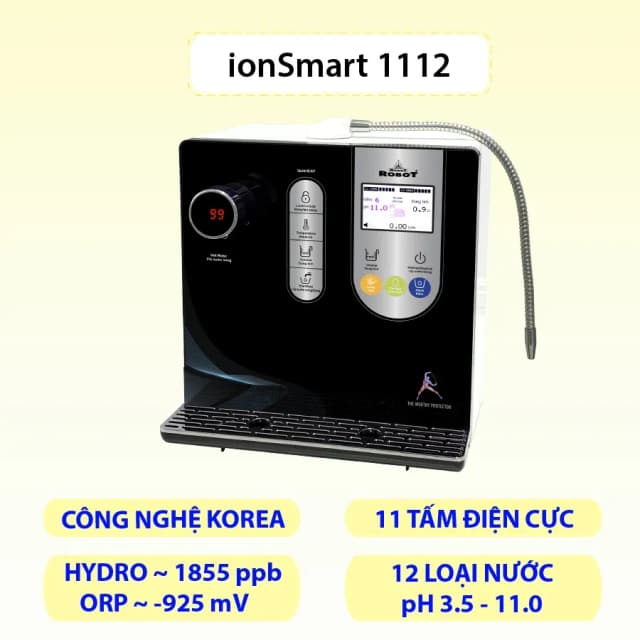 Top 1 so sánh giá Máy lọc nước điện giải ion kiềm nóng nguội lạnh ROBOT IonQueen 912X 9 tấm điện cực - Tìm sản phẩm giá rẻ nhất - Ảnh 86