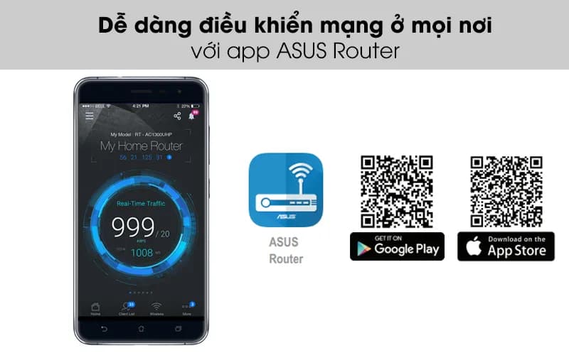 Router Wifi Chuẩn AC1500UHP Asus AC1500 - Giá rẻ nhất hôm nay - Ảnh 4