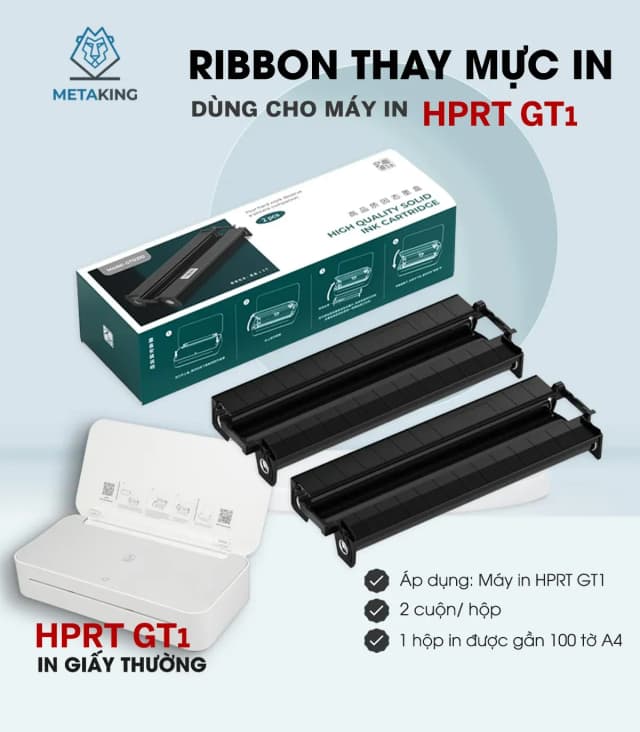 Top 1 so sánh giá Ruy băng mực in HPRT GT1 (dành cho máy in nhiệt HPRT GT1) - Tìm sản phẩm giá rẻ nhất - Ảnh 12