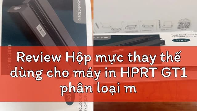Top 1 so sánh giá Ruy băng mực in HPRT GT1 (dành cho máy in nhiệt HPRT GT1) - Tìm sản phẩm giá rẻ nhất - Ảnh 16