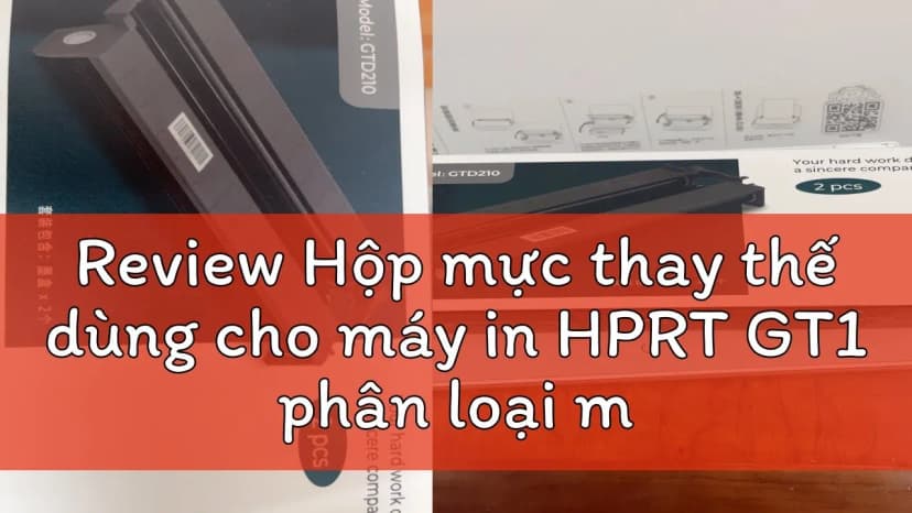 Ruy băng mực in HPRT GT1 (dành cho máy in nhiệt HPRT GT1) - Giá rẻ nhất hôm nay - Ảnh 16