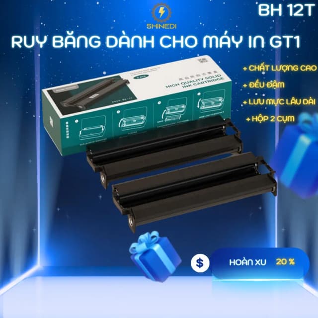 Top 1 so sánh giá Ruy băng mực in HPRT GT1 (dành cho máy in nhiệt HPRT GT1) - Tìm sản phẩm giá rẻ nhất - Ảnh 8