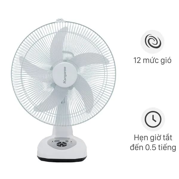 So sánh giá Quạt sạc điện Kangaroo KG735 rẻ nhất? - Ảnh 6