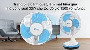 So sánh giá Quạt sạc điện AC 3 cánh ARF03D123 30W - Tìm sản phẩm giá rẻ nhất - Ảnh 12
