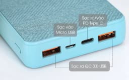 Pin sạc dự phòng Polymer 15.000 mAh Type C PD QC3.0 18W Xmobile PowerBox P72D - Giá rẻ nhất hôm nay - Ảnh 5