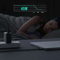 Sạc nhanh 2 cổng Type-C PD 45W Aukey PA-B4T Omnia - Đen - Giá rẻ nhất hôm nay - Ảnh 4