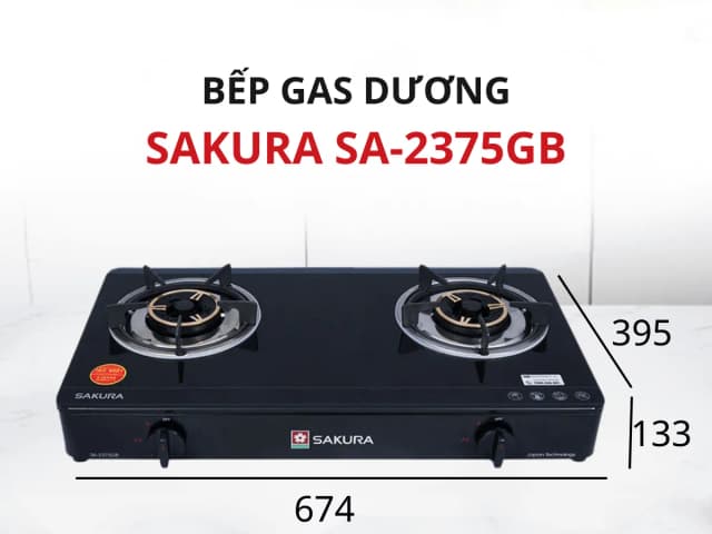 So sánh giá Bếp ga đôi Sakura SA-2375GB rẻ nhất? - Ảnh 14