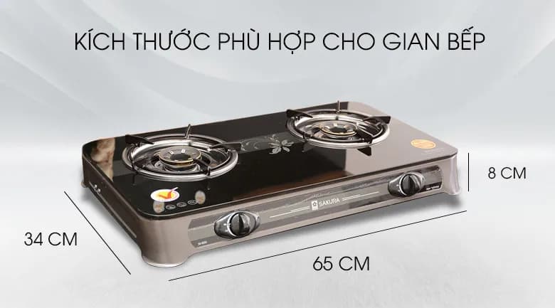 So sánh giá Bếp ga đôi Sakura SA-650G - Tìm sản phẩm giá rẻ nhất - Ảnh 8