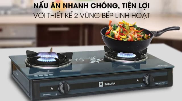So sánh giá Bếp ga đôi Sakura SA-690GH rẻ nhất? - Ảnh 11