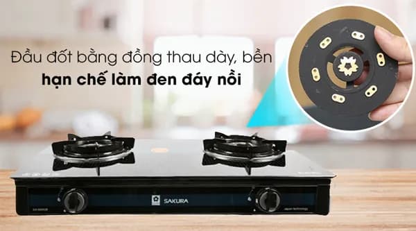So sánh giá Bếp ga đôi Sakura SA-690GH rẻ nhất? - Ảnh 18