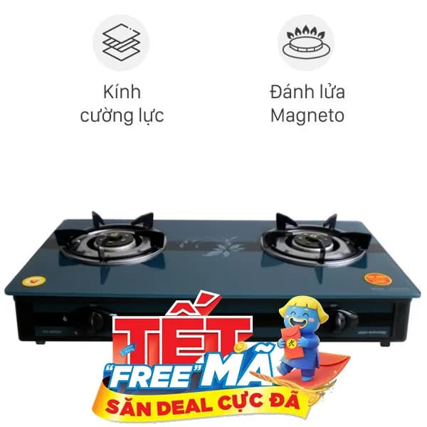 So sánh giá Bếp ga đôi Sakura SA-690GH rẻ nhất? - Ảnh 8