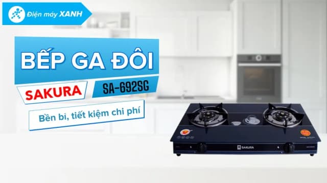 So sánh giá Bếp ga đôi Sakura SA-692SG rẻ nhất? - Ảnh 9