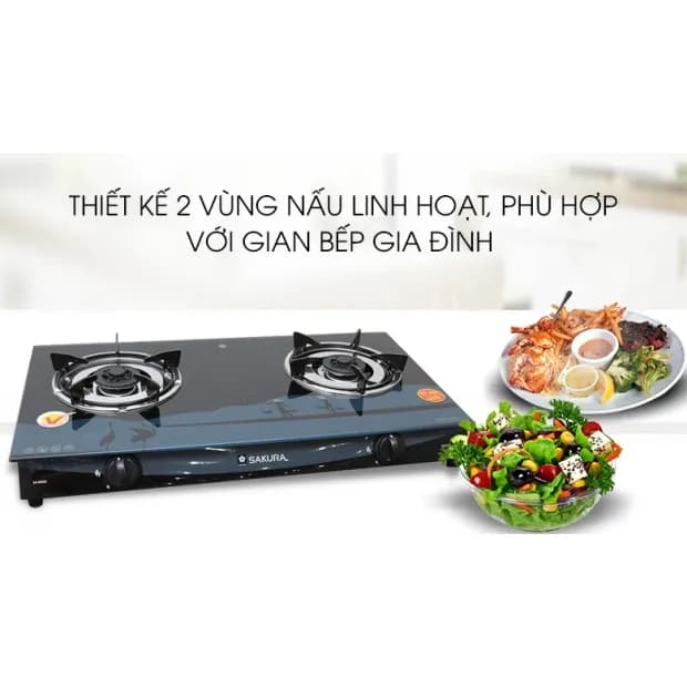 So sánh giá Bếp ga đôi Sakura SA-695SG rẻ nhất? - Ảnh 13