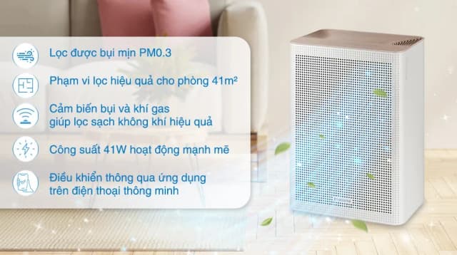 So sánh giá Máy lọc không khí Samsung AX32BG3100GBSV 41W rẻ nhất? - Ảnh 2