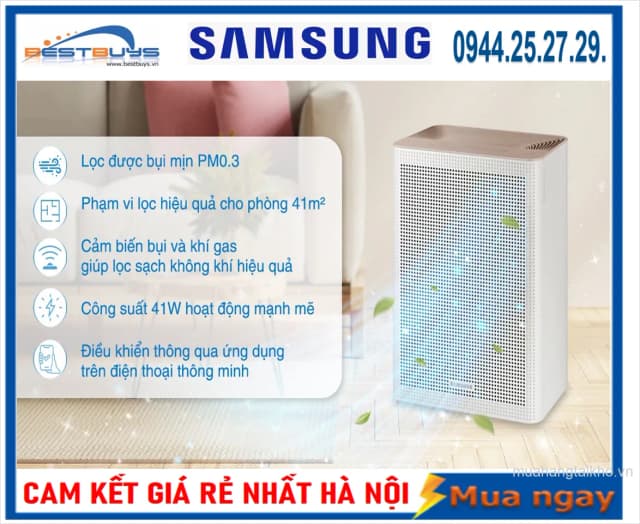 So sánh giá Máy lọc không khí Samsung AX32BG3100GBSV 41W rẻ nhất? - Ảnh 18