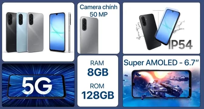 So sánh giá Điện thoại Samsung Galaxy A17 5G 8GB/128GB - Tìm sản phẩm giá rẻ nhất - Ảnh 9