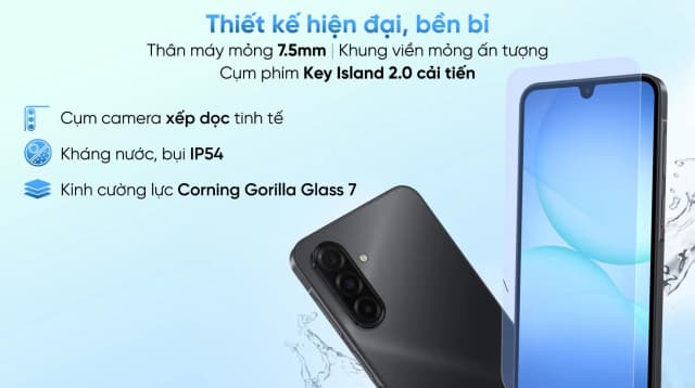 Điện thoại Samsung Galaxy A17 8GB/256GB - 8