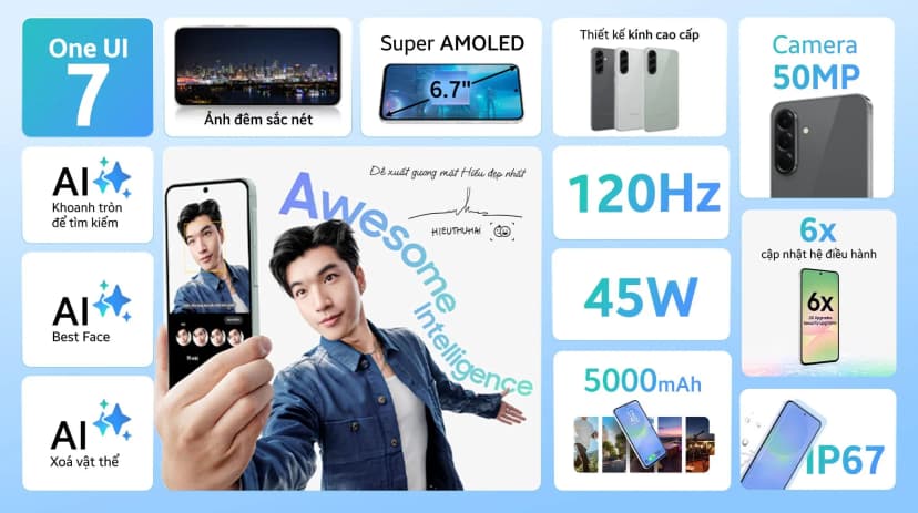 Điện thoại Samsung Galaxy A56 5G 12GB/256GB - Giá rẻ nhất hôm nay - Ảnh 20