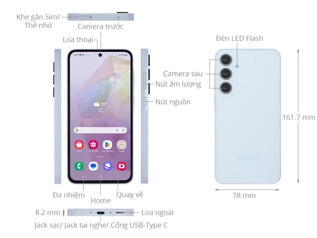 Top 1 so sánh giá Điện thoại Samsung Galaxy A57 12GB/256GB - Tìm sản phẩm giá rẻ nhất - Ảnh 50