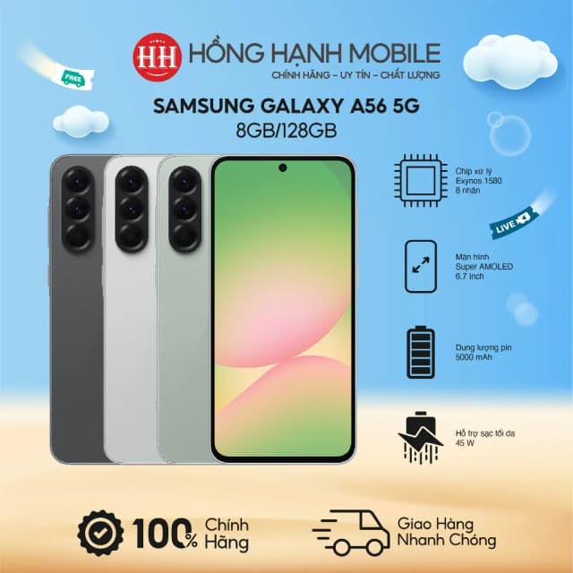Top 1 so sánh giá Điện thoại Samsung Galaxy A57 8GB/128GB - Tìm sản phẩm giá rẻ nhất - Ảnh 5