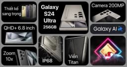 So sánh giá Điện thoại Samsung Galaxy S24 Ultra 5G 12GB/256GB - Tìm sản phẩm giá rẻ nhất - Ảnh 20