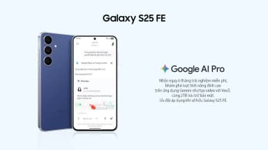 Điện thoại Samsung Galaxy S25 FE 5G 8GB/512GB Đen/Xanh Nhạt - 9