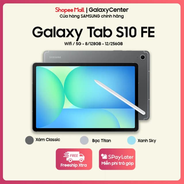 Top 1 so sánh giá Máy tính bảng Samsung Galaxy Tab S10 FE WiFi 256GB - Tìm sản phẩm giá rẻ nhất - Ảnh 5