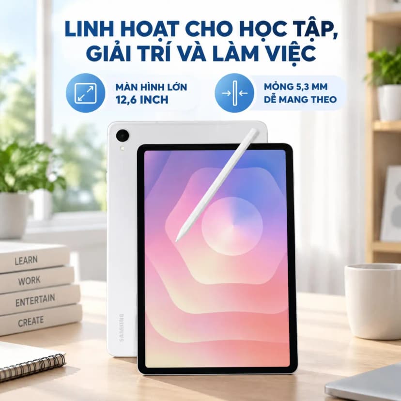 Máy tính bảng Samsung Galaxy Tab S12+ 5G 12GB/256GB - Giá rẻ nhất hôm nay - Ảnh 2