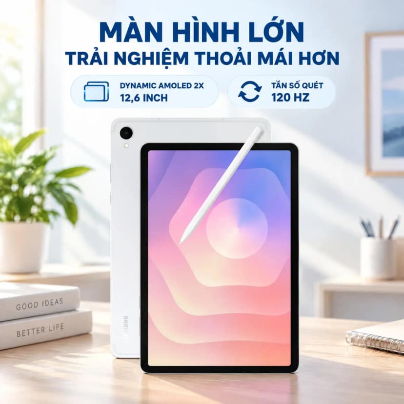 Máy tính bảng Samsung Galaxy Tab S12+ 5G 12GB/256GB - Giá rẻ nhất hôm nay - Ảnh 3