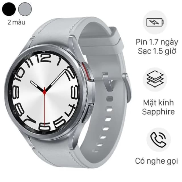 So sánh giá Samsung Galaxy Watch6 Classic 43mm dây silicone rẻ nhất? - Ảnh 7