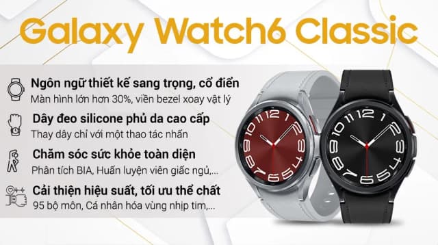 Top 1 so sánh giá Samsung Galaxy Watch6 Classic 47mm dây silicone - Tìm sản phẩm giá rẻ nhất - Ảnh 13